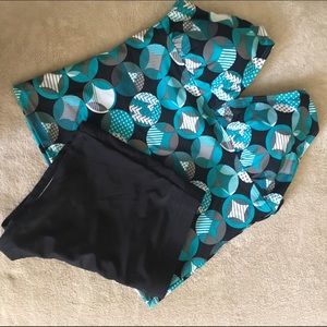 2 PIECE TANKINI WITH BOY SHORTS